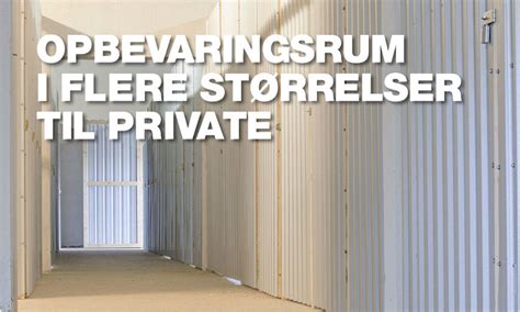 Opbevaringsrum Roskilde